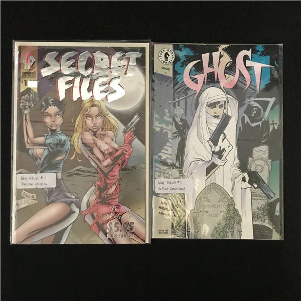 LOT OF 2 #1 MIXED TITLE COMICS - VARIOUS PUBLICATIONS