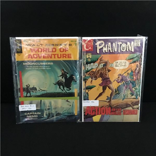 LOT OF 2 MIXED TITLE COMICS - GOLD KEY & CHARLTON