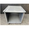 Image 1 : Metal Rolling Equipment Rack Cabinet With Casters
