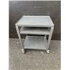 Image 1 : 3-Tier Metal Utility Cart on Casters