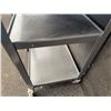 Image 4 : 3-Tier Metal Utility Cart on Casters