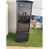 Image 2 : Black Display Cabinet With Glass Door and Shelves