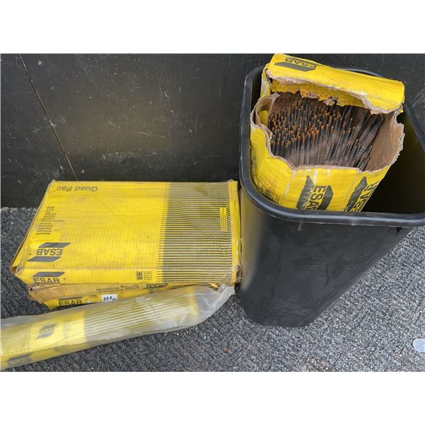 ESAB Welding Electrodes – Multiple Boxes, Partial and Full