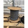 Image 1 : Spool of Carol 12/3 600V SOW Cable and Chimney Cleaning Brush