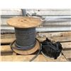 Image 2 : Spool of Carol 12/3 600V SOW Cable and Chimney Cleaning Brush
