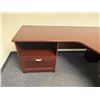 Image 2 : L-Shaped Wooden Desk w/ 4 Drawers 71" x 71" x 23" x 30"H (contents not included)