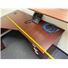 Image 9 : L-Shaped Wooden Desk w/ 4 Drawers 71" x 71" x 23" x 30"H (contents not included)