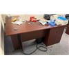Image 1 : L-Shaped Wooden Desk w/ 4 Drawers 71" x 71" x 23" x 30"H (contents not included)