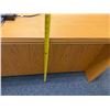 Image 8 : Wooden Desk, Sideboard Cabinet  w/ Hutch, Book Shelf & Rolling Chair, Misc Sizes (contents not inclu