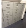 Image 1 : Qty 3 HON 4-Drawer Filing Cabinets 18" x 28" x 52"H (each)
