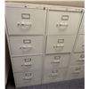 Image 1 : Qty 2 HON 4-Drawer Filing Cabinets 18" x 28" x 52"H (each)