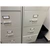 Image 5 : Qty 3 HON 4-Drawer Filing Cabinets 18" x 28" x 52"H (each)