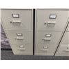 Image 6 : Qty 3 HON 4-Drawer Filing Cabinets 18" x 28" x 52"H (each)
