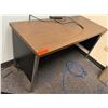 Image 1 : Metal Desk w/ Laminate Top 48" x 20" x 26"H