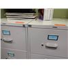 Image 2 : Qty 2 HON 4-Drawer Filing Cabinets 18" x 28" x 52"H (each)