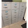 Image 1 : Qty 3 HON 4-Drawer Filing Cabinets 18" x 28" x 52"H (each)