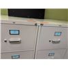 Image 2 : Qty 3 HON 4-Drawer Filing Cabinets 18" x 28" x 52"H (each)