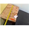 Image 15 : L-Shaped Wooden Desk w/ 4 Drawers 71" x 71" x 23" x 30"H & Filing Cabinet & White Board (contents no