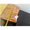 Image 16 : L-Shaped Wooden Desk w/ 4 Drawers 71" x 71" x 23" x 30"H & Filing Cabinet & White Board (contents no