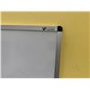 Image 19 : L-Shaped Wooden Desk w/ 4 Drawers 71" x 71" x 23" x 30"H & Filing Cabinet & White Board (contents no