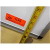 Image 21 : L-Shaped Wooden Desk w/ 4 Drawers 71" x 71" x 23" x 30"H & Filing Cabinet & White Board (contents no