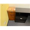 Image 4 : L-Shaped Wooden Desk w/ 4 Drawers 71" x 71" x 23" x 30"H & Filing Cabinet & White Board (contents no