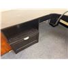 Image 8 : L-Shaped Wooden Desk w/ 4 Drawers 71" x 71" x 23" x 30"H & Filing Cabinet & White Board (contents no