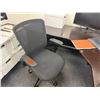 Image 3 : L-Shaped Wooden Desk w/ 4 Drawers 71" x 71" x 23" x 30"H & Wall Shelving Unit & Rolling Chair (conte