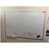 Image 10 : U-Shaped Wooden Desk w/ White Board & Cork Board, Misc Sizes (contents not included)