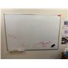 Image 2 : U-Shaped Wooden Desk w/ White Board & Cork Board, Misc Sizes (contents not included)
