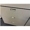 Image 4 : HON 4-Drawer Lateral Filing Cabinet 42" x 19" x 53"H