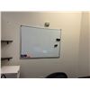 Image 3 : Rectangular Wooden Desk w/ Rolling Chair, White Board & Cork Board, Misc Sizes (contents not include