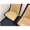 Image 5 : Qty 2 Wood-Framed Upholstered Chairs 22" x 36"H