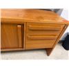 Image 3 : Wooden Sideboard Cabinet w/ 5 Drawers & Sliding Doors 72" x 21" x 29"H