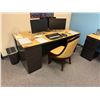 Image 2 : Qty 2 Rectangular Desks, Table w/ Filing Undercabinets & Rolling Chair, Misc Sizes (contents not inc