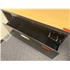 Image 13 : Qty 3 Desks, 2-Drawer Lateral Filing Cabinet & Rolling Chair, Misc Sizes (contents not included)