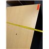 Image 31 : Qty 3 Desks, 2-Drawer Lateral Filing Cabinet & Rolling Chair, Misc Sizes (contents not included)
