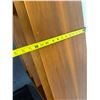 Image 13 : L-Shaped Wooden Desk w/ 4 Drawers 71" x 71" x 23" x 30"H & Book Shelf & Rolling Chair (contents not 
