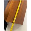 Image 14 : L-Shaped Wooden Desk w/ 4 Drawers 71" x 71" x 23" x 30"H & Book Shelf & Rolling Chair (contents not 
