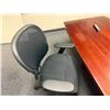Image 13 : Conference Table w/ 2-Sections 168" x 48" 29"H x & 7 Rolling Chairs