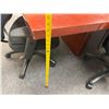 Image 19 : Conference Table w/ 2-Sections 168" x 48" 29"H x & 7 Rolling Chairs