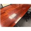 Image 3 : Conference Table w/ 2-Sections 168" x 48" 29"H x & 7 Rolling Chairs