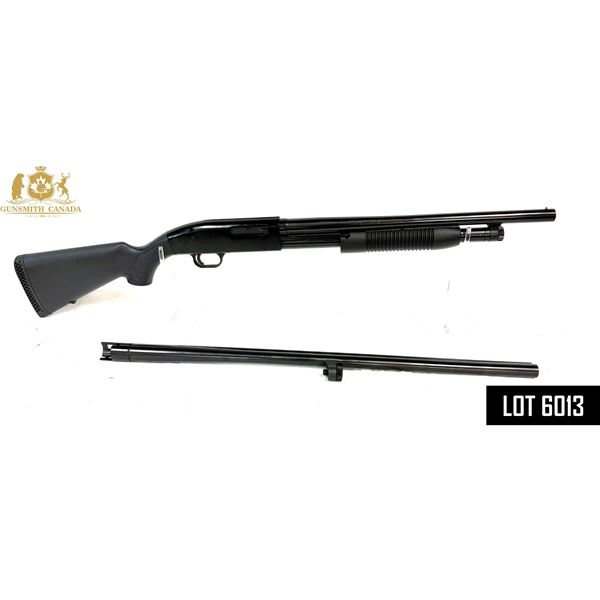 MOSSBERG MAVERICK 88 12 GA 3" PUMP-ACTION SHOTGUN — TWO-BARREL SET (IC & MODIFIED)