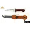 Image 1 : HUNGARIAN FÉG AKM TYPE I (6×3) BAYONET – SCABBARD & LEATHER FROG – MADE IN HUNGARY