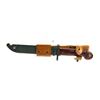 Image 2 : HUNGARIAN FÉG AKM TYPE I (6×3) BAYONET – SCABBARD & LEATHER FROG – MADE IN HUNGARY