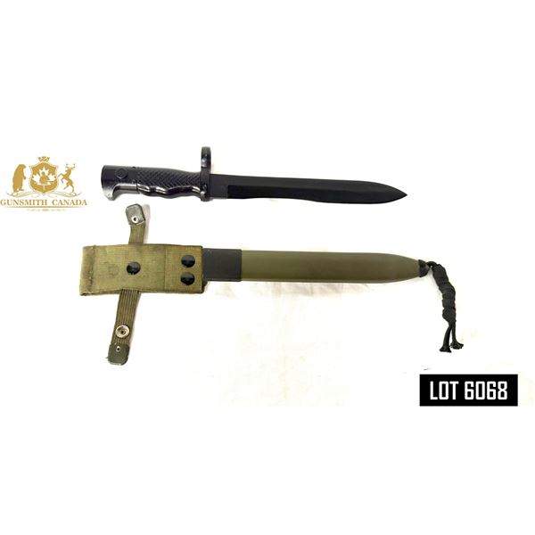 SPANISH M1964 CETME MODEL C MILITARY BAYONET — FR-7 / FR-8 — TOLEDO / SANTA BÁRBAR