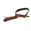 Image 1 : GEORGE LAWRENCE 78B 657 BASKETWEAVE LEATHER WESTERN HOLSTER & CARTRIDGE BELT — VINTAGE