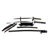 Image 1 : JOHN LEE MUSASHI ICHI KATANA, UNKNOWN KATANA & BOWIE KNIFE — 3-PIECE EDGED WEAPON COLLECTOR