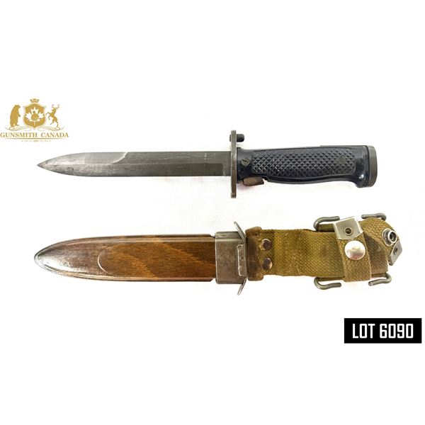 DANISH M/1962 HTK BAYONET-KNIFE — E. & F. HÖRSTER GERMAN PRODUCTION — GM/50 M1 GAR