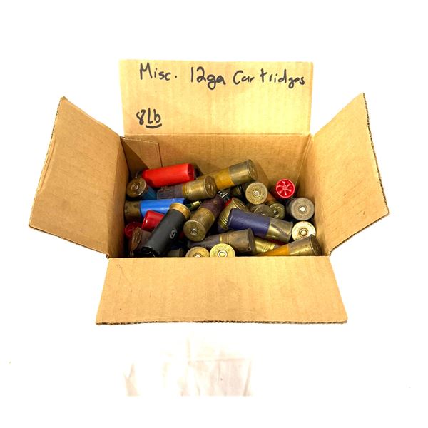 MIXED 12 GA SHOTSHELL AMMUNITION LOT — APPROX. 8 LB — ASSORTED VINTAGE & MODERN CA
